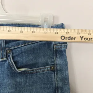 7 for all mankind medium wash bootcut jeans size 27 thumbnail 5