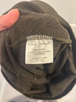 Threads 4 Thought T4T Maternity High Rise Leggings Olive Green Small thumbnail 5