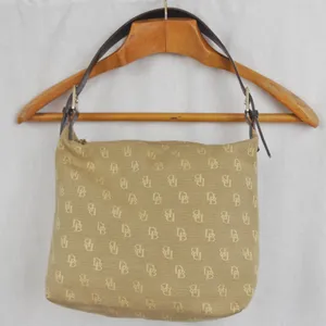 Dooney & Bourke Monogram Canvas Shoulder Bag thumbnail 1