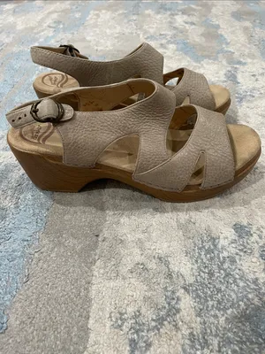 Dansko Leather Clog Sandals Size 41 (10.5-11 US) thumbnail 3