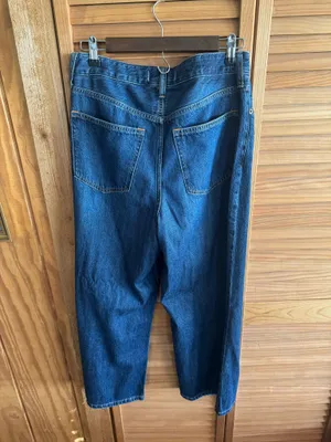 Abercrombie the Crop Wide Leg High Rise Curve Love thumbnail 3