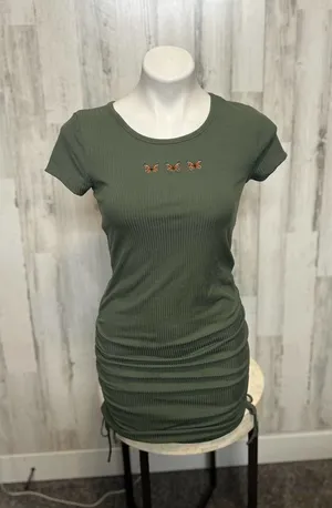 Discreet Green dress thumbnail 1