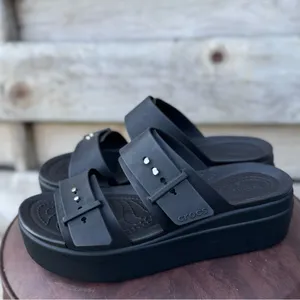 CROCS Black Women's Sandals thumbnail 4