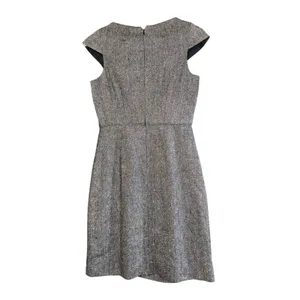 J Crew Tweed Wool Blend Sheath Dress Womens 2 Work Business Career‎ Suiting Fall thumbnail 3
