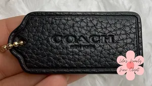 2" COACH Fob Bag Charm Hang tag Hangtag thumbnail 1
