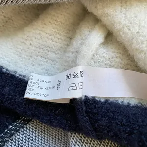 Anthropologie Sita Murt Long Sleeve Striped Wool Sweater Women Small Black White thumbnail 13