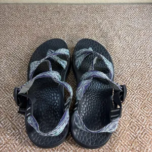 Chacos Z/2 Classic Sport Hiking Blue Aztec Straps Sandals Women Sz 8 Boho Casual thumbnail 5