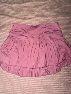 Gold Hinge Skirt Pleated thumbnail 2