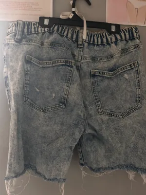 Celebrity, Pink Distressed Shorts thumbnail 4