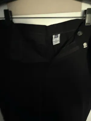 GAP Women's Black Dress Pants Straight Leg Flat Front Solid Regular Fit thumbnail 5