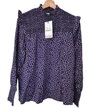 New Women’s Barbour Midhurst Top Size 6 thumbnail 1