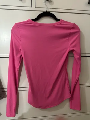 pink long sleeve shirt Size XS thumbnail 3