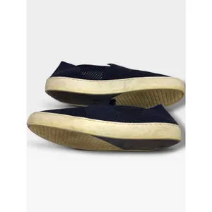 Rothy's The Sneaker Maritime Lattice Stitch Navy Slip On Shoes Size 11 thumbnail 3