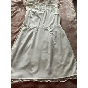 NWT Dolce Vita Kloey Silk Embroidery Dress Ivory Sz S. Formal Bridal cocktail thumbnail 15