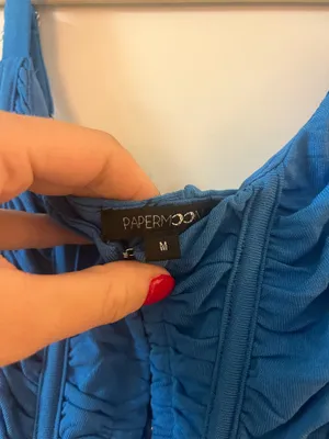 Paper Moon blue corset top  thumbnail 2