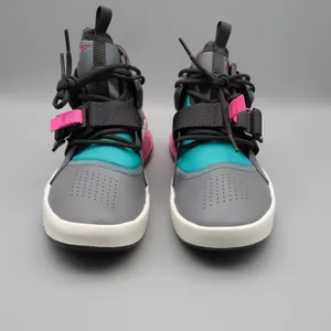 Nike Air Force 270 GS Wolf Grey Hyper Pink Teal AJ8208-005 6Y Women 7.5 Sneaker thumbnail 2