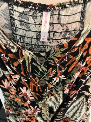 Xhilaration Women’s Black Floral Dress. Size Small. thumbnail 6