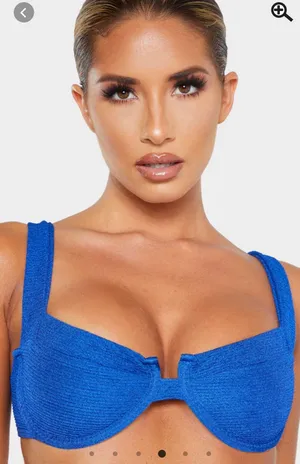 Brand New Bright Blue Bikini thumbnail 5