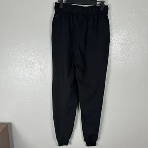 Lululemon Stretch High Rise Jogger Pants Womens Sz 6 Black Drawstring Athleisure thumbnail 3