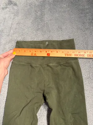 Free People movement FP Olive green Leggings XS/S thumbnail 6