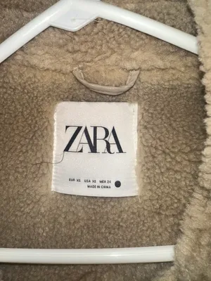 ZARA Fleece Lined Winter Coat thumbnail 3