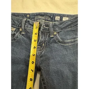 MISS ME Denim Women's JS5151SR SKINNY Low Rise Skinny Blue Jeans Size 26 thumbnail 7