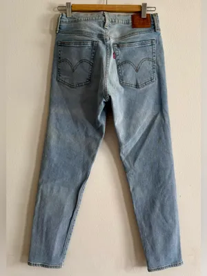 Levi’s Wedgie Light Blue Jeans thumbnail 2