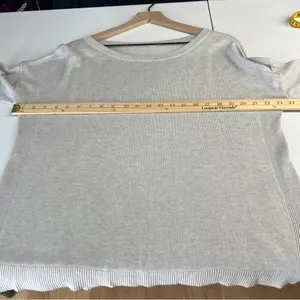 Lululemon Well‎ Being Sweater Heathered Vapor Dolman Sleeve Perforated Back thumbnail 13