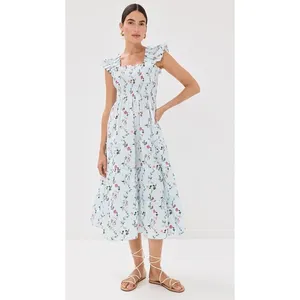 💕HILL HOUSE HOME💕 The Ellie Nap Dress ~ Pond Floral Print XS thumbnail 5