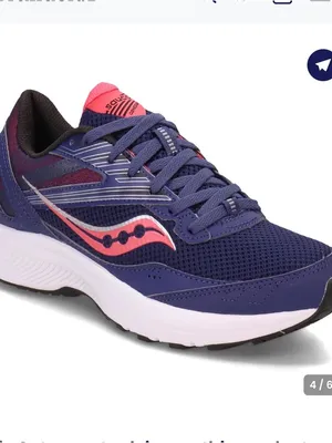Saucony Women's Cohesion 15 in the "Cobalt/Punch Running Shoes Size 7 thumbnail 9