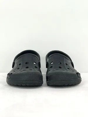 Crocs Baya Clog Black Foam Slip On Shoes Men's 5 / Women's 7 thumbnail 2