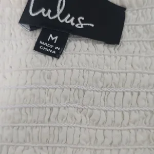 LULUS Rapunzel White Eyelet Lace Mini Dress‎ Medium thumbnail 5
