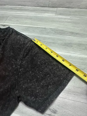 Peanuts Black Halloween Graphic Tee with Orange Moon M thumbnail 6
