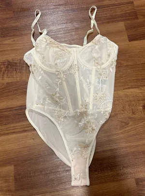 Lacey Bodysuit Tan Size M thumbnail 1