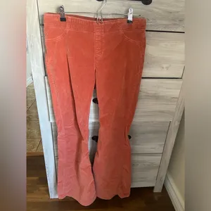 Free people corduroy flare pants thumbnail 2