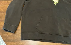 AllSaints Wreath Oth Rose Cross Hoodie Pullover Black XXL thumbnail 2