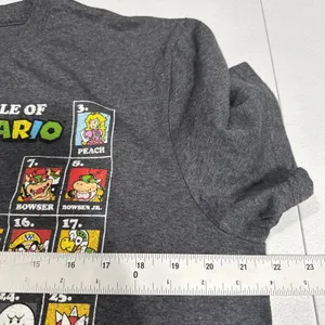 Super Mario Periodic Table Graphic T-Shirt Short Sleeve Tee Size L Casual Gamer thumbnail 6
