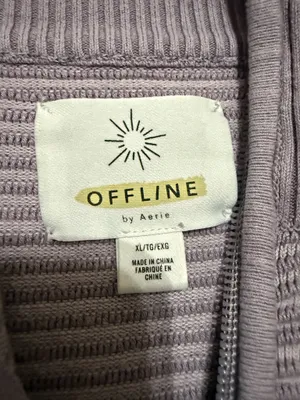 OFFLINE by Aerie Quarter-Zip Pullover thumbnail 2