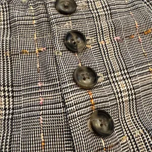 Anthropologie Roma Plaid Chenille Trousers 4 thumbnail 5