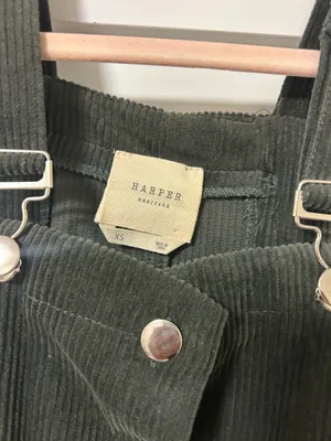 Francesca's Overall Dress Corduroy thumbnail 2