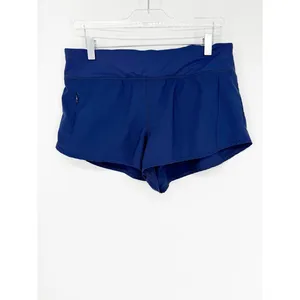 Title Nine‎ Pull On Running Shorts Women's M Blue Activewear thumbnail 2