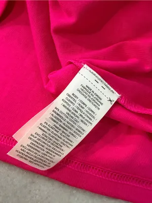 NWOT LRL Lauren Ralph Lauren Size S Pink Boat Neck Cuffed Sleeve Top Cotton thumbnail 7
