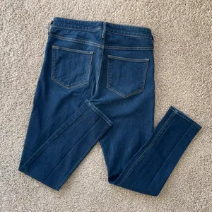 H&M Dark Blue Denim Skinny Jeans thumbnail 4