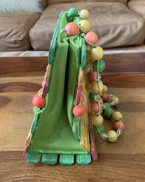 Whimsical Wooden Handbag thumbnail 3