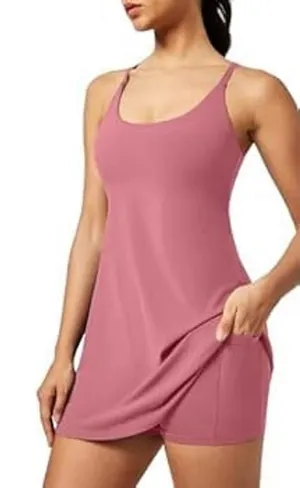 Iuga Pink Sleeveless Casual Dress Size Medium thumbnail 1