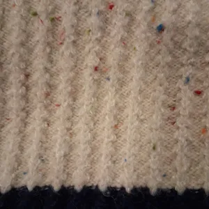 NEW Treasure & Bond Two-Tone Sweater Beige w/ Specks & Navy Size L Cotton Blend thumbnail 11