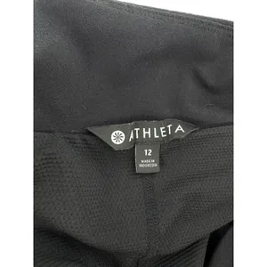 Athleta Womens Black‎ Active Skort Size 12 Hiking Tennis Skirt with Zip Pockets thumbnail 8