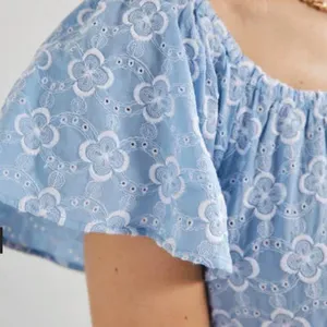 New Scoop Neck Embroidered‎ Dress thumbnail 5