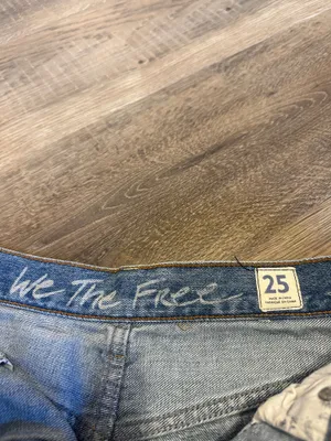 Free People Jean Shorts thumbnail 3