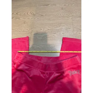 NWT Juicy Couture Hot‎ Pink Velour Rhinestone Logo Track Pants Womens Medium thumbnail 4
